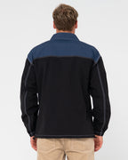 MENS CORE DIVISION QUARTER ZIP FLEEVE JUMPER
