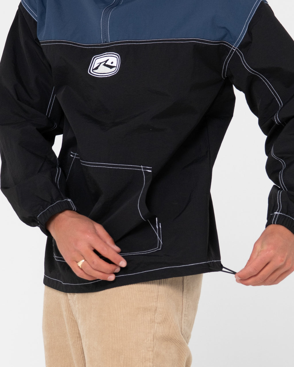 MENS CORE DIVISION QUARTER ZIP FLEEVE JUMPER