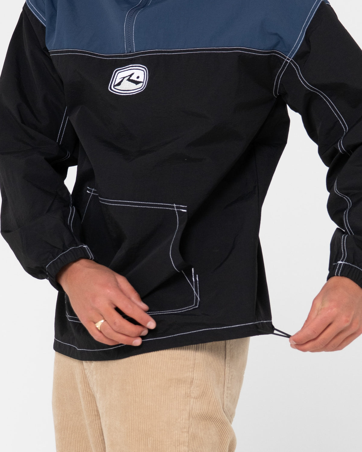 MENS CORE DIVISION QUARTER ZIP FLEEVE JUMPER