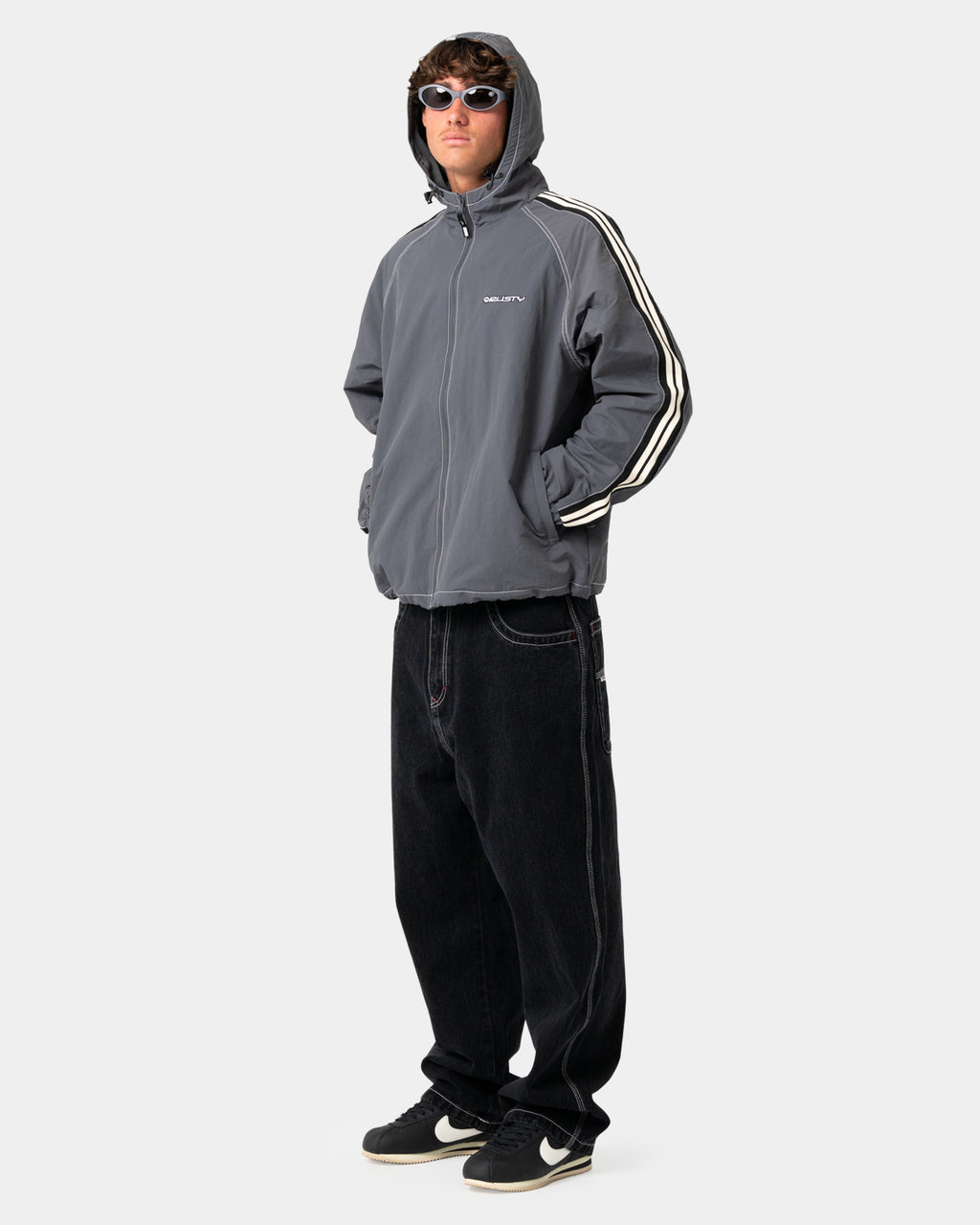 Mens Lock Out Zip Up Hoodie