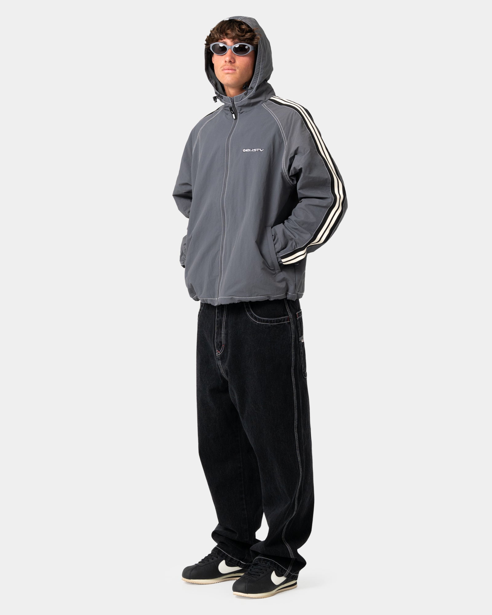 Mens Lock Out Zip Up Hoodie