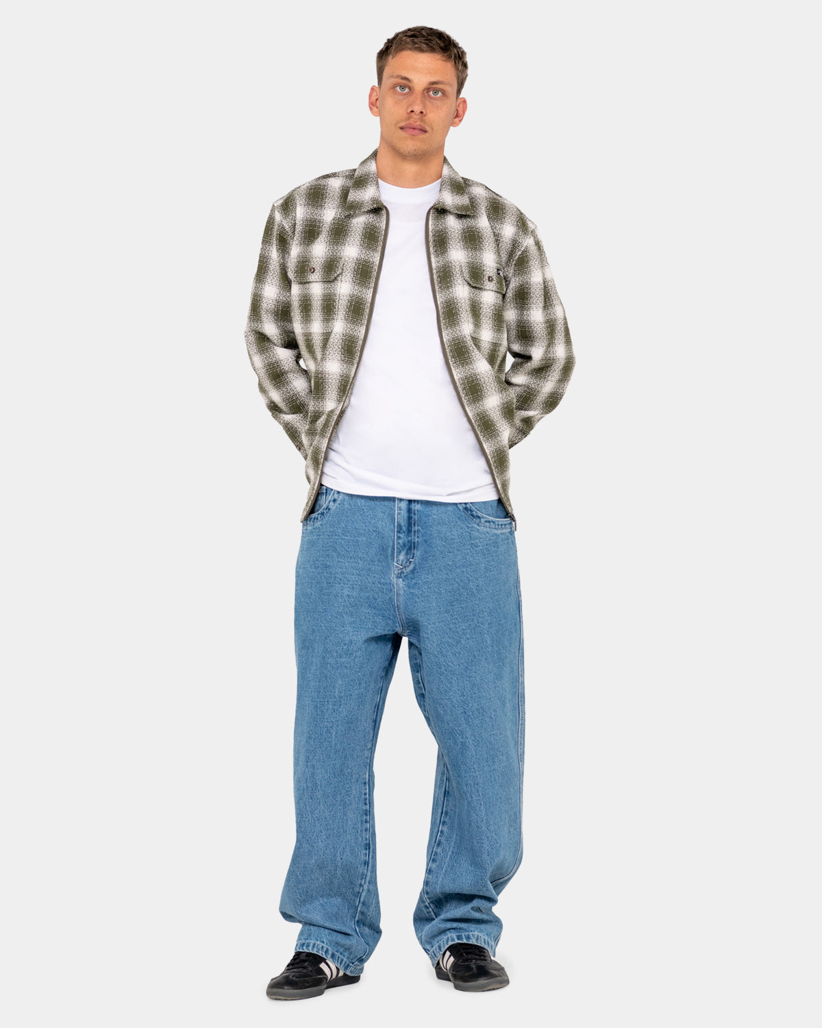 Mens Zeal Zip Thru Coach Jacket