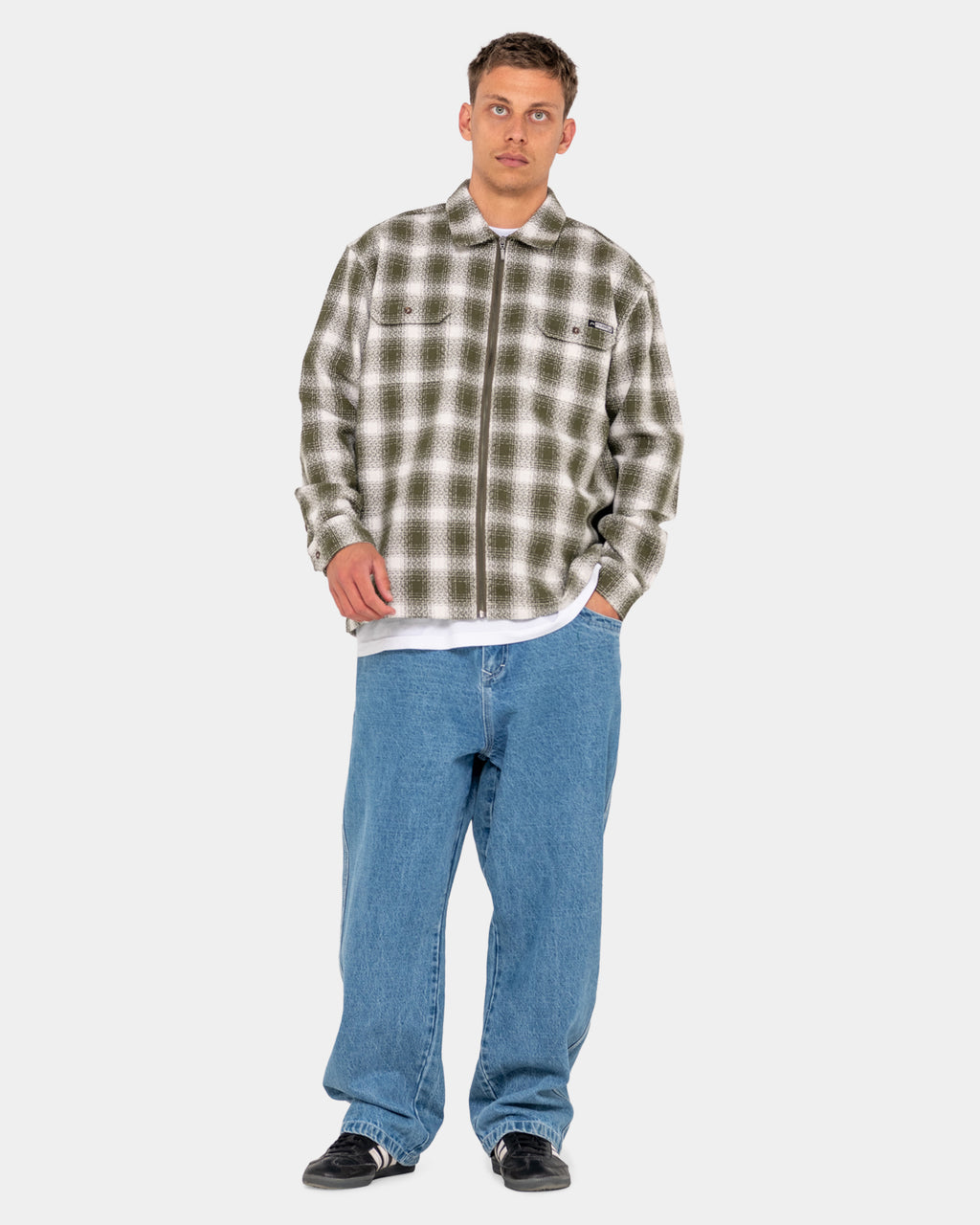 Mens Zeal Zip Thru Coach Jacket