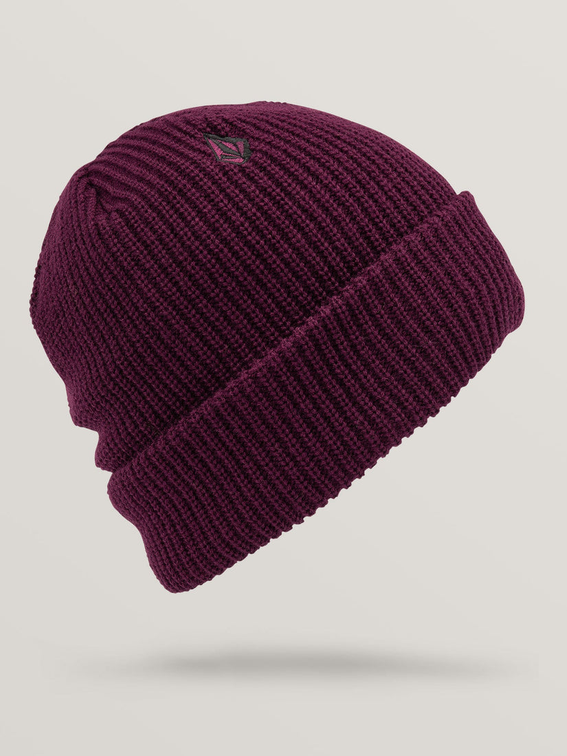 Polar Lined Beanie - Merlot