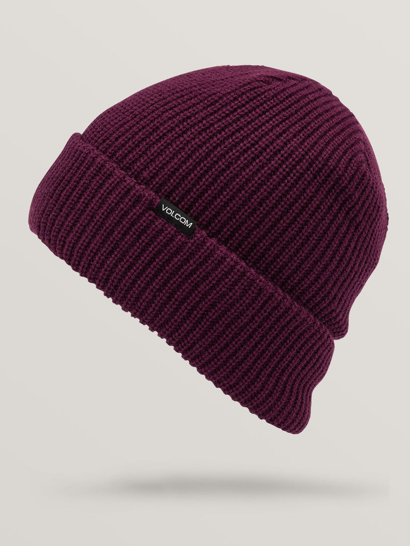 Polar Lined Beanie - Merlot