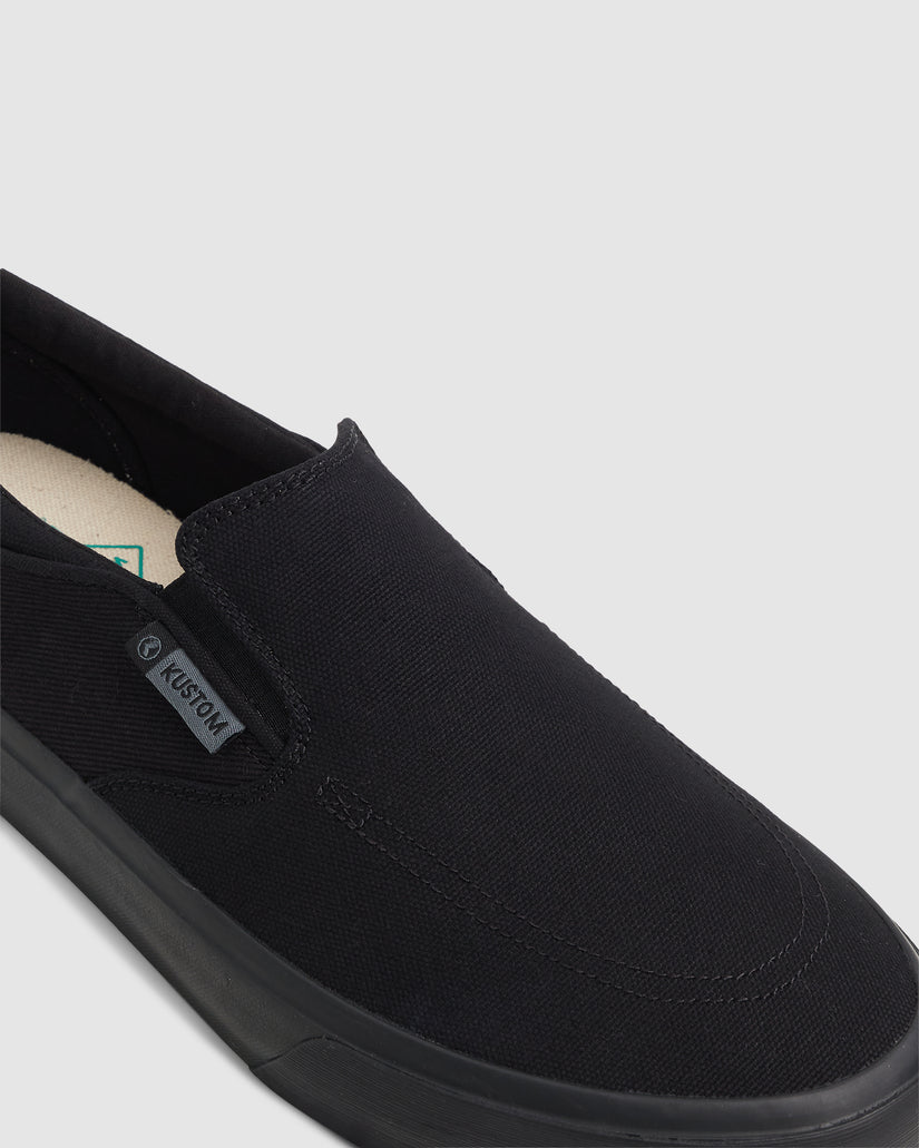 Mens Kustom Wide Slip On Sneakers