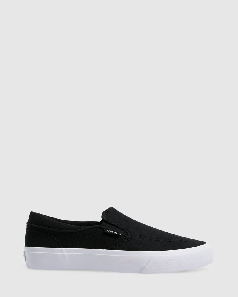 Mens Kustom Wide Slip On Sneakers