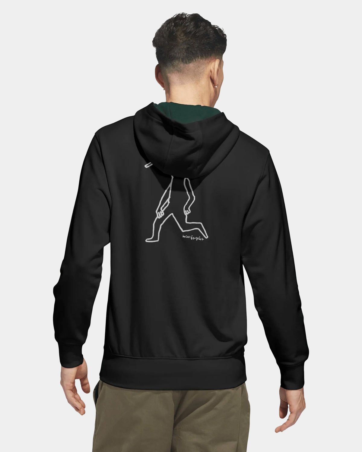 Mens Gonzales Skate Head Pullover Hoodie