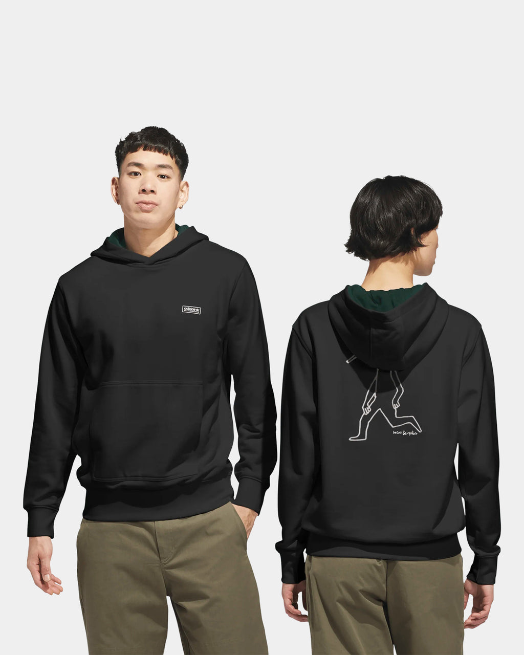 Mens Gonzales Skate Head Pullover Hoodie