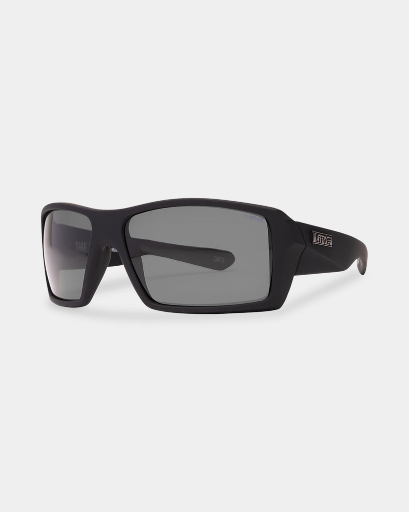 THE EDGE POLAR FLOAT MATT BLACK SUNGLASSES