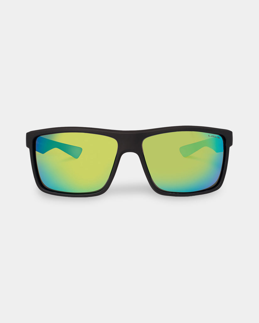 Mens Tuban Matt Black Polarised Sunglasses