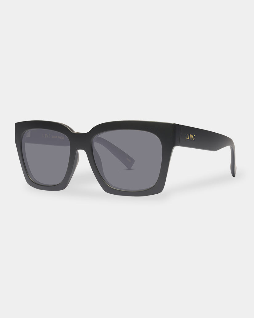 Lima Matt Black Sunglasses