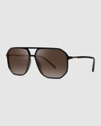 Nia Matt Black Sunglasses