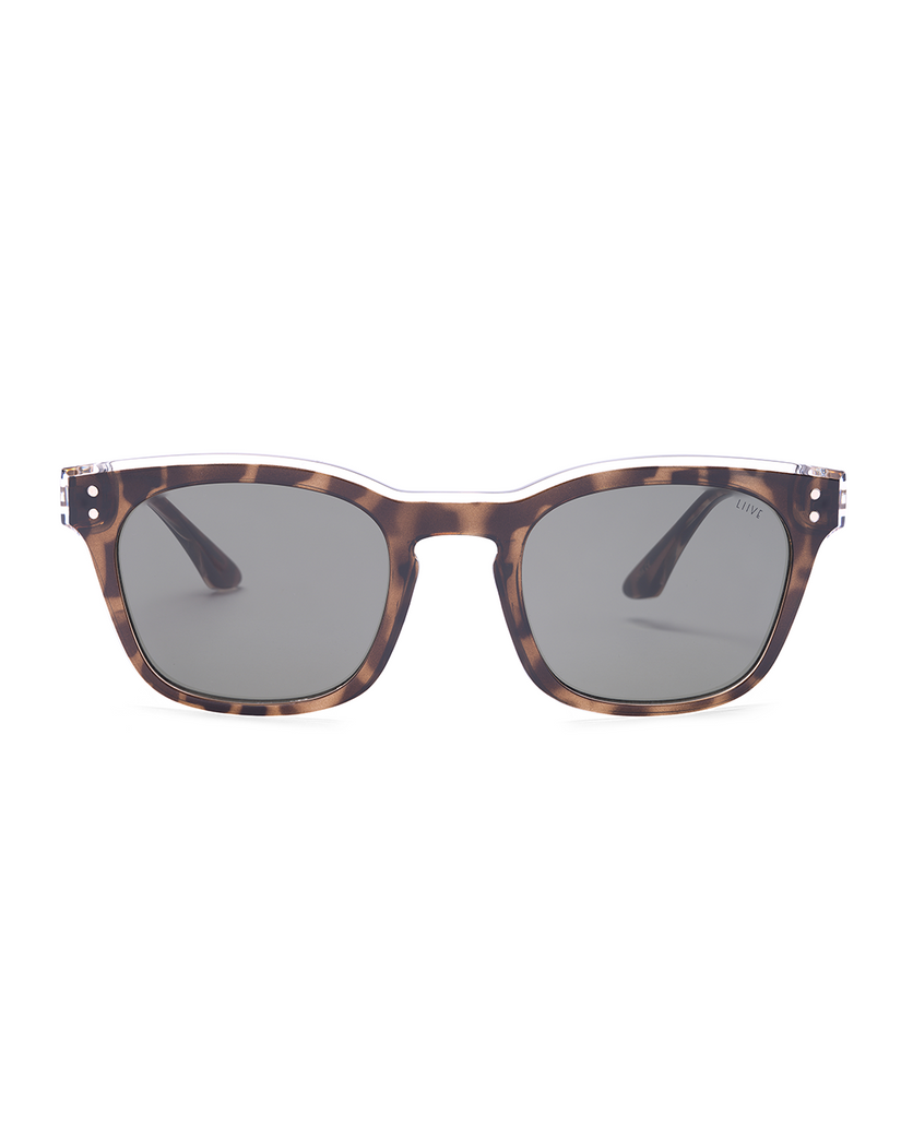 Morgan Green Tort Square Sunglasses