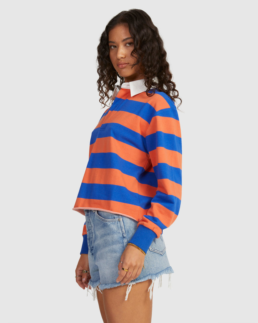 WOMENS RUGBY POLO TOP