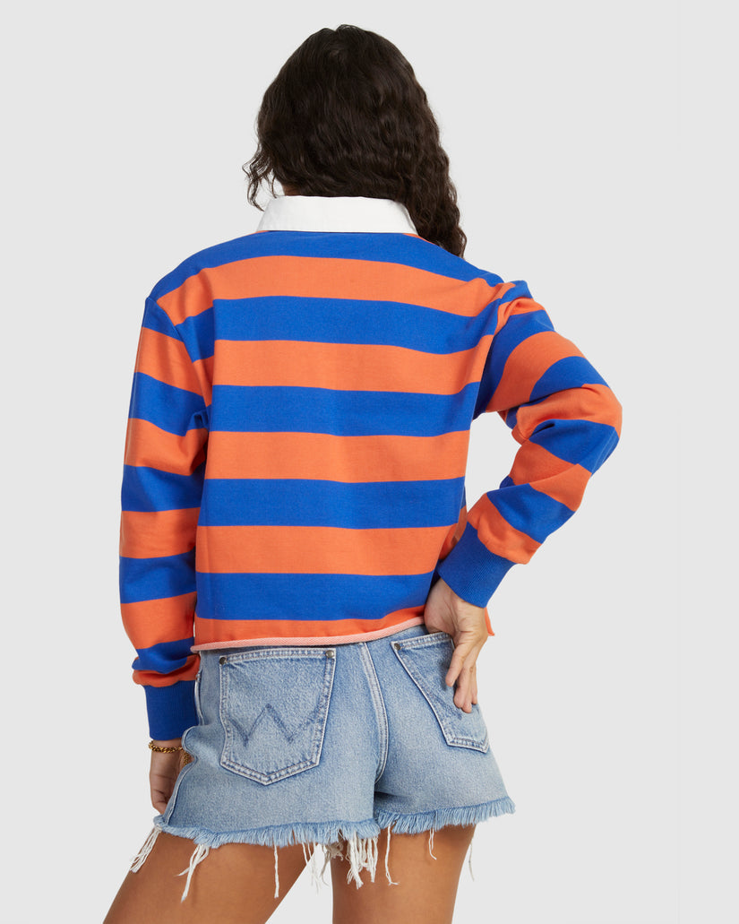WOMENS RUGBY POLO TOP