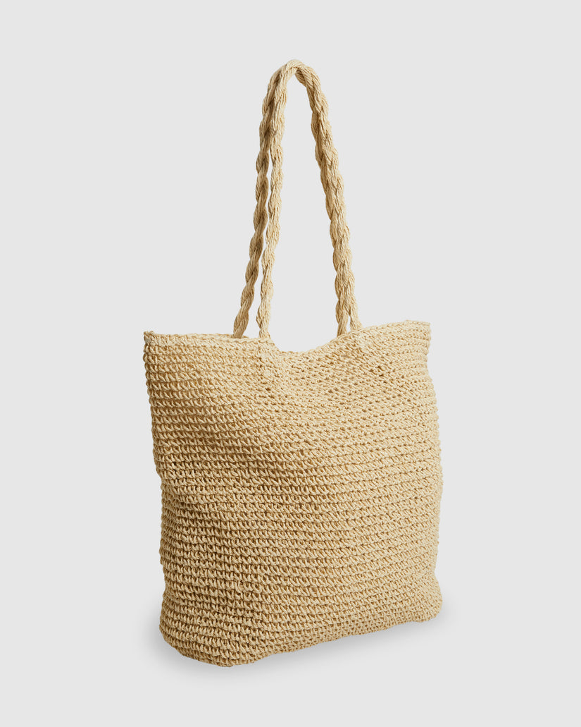 WOMENS STRAW TOTE BAG
