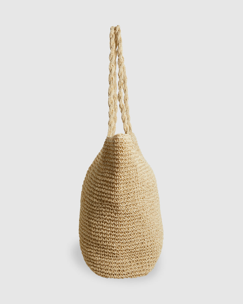 WOMENS STRAW TOTE BAG