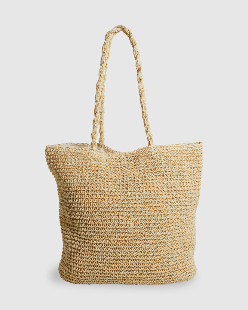 WOMENS STRAW TOTE BAG
