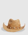WOMENS STRAW COWBOY HAT
