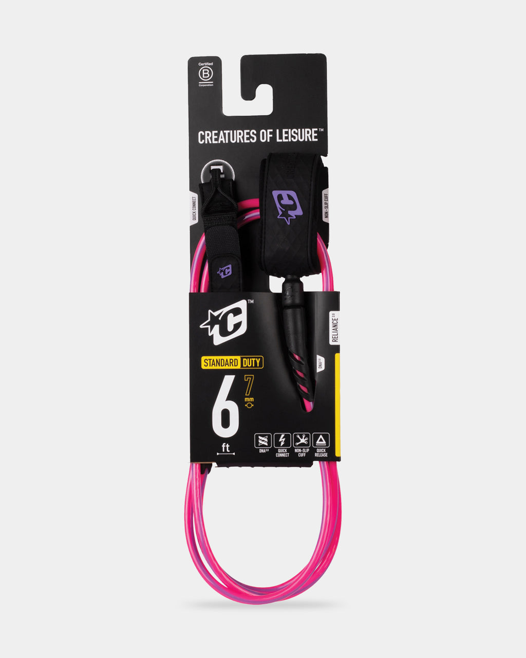 Reliance Standard Duty 6Ft Surf Leash