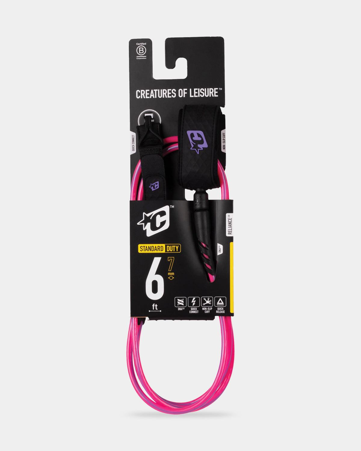 Reliance Standard Duty 6Ft Surf Leash