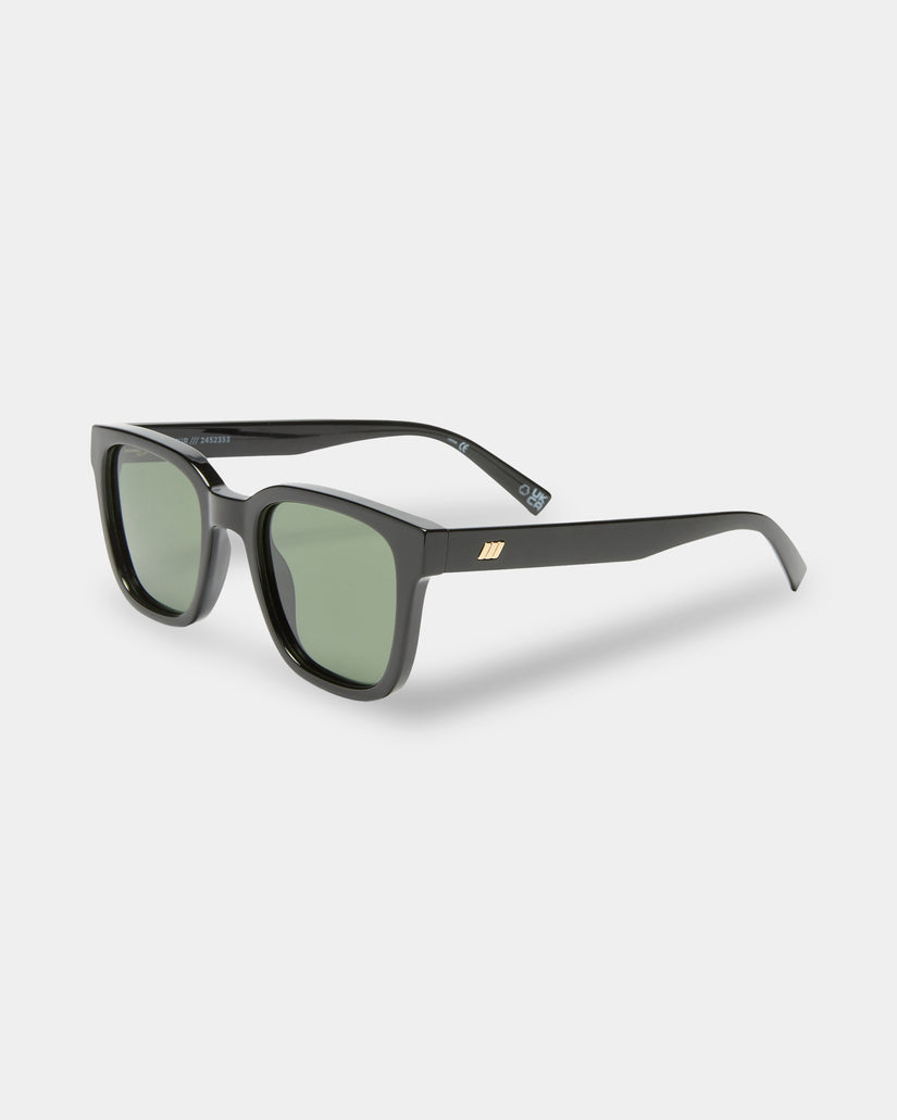 Elixir Black Green Mono Polarised Sunglasses