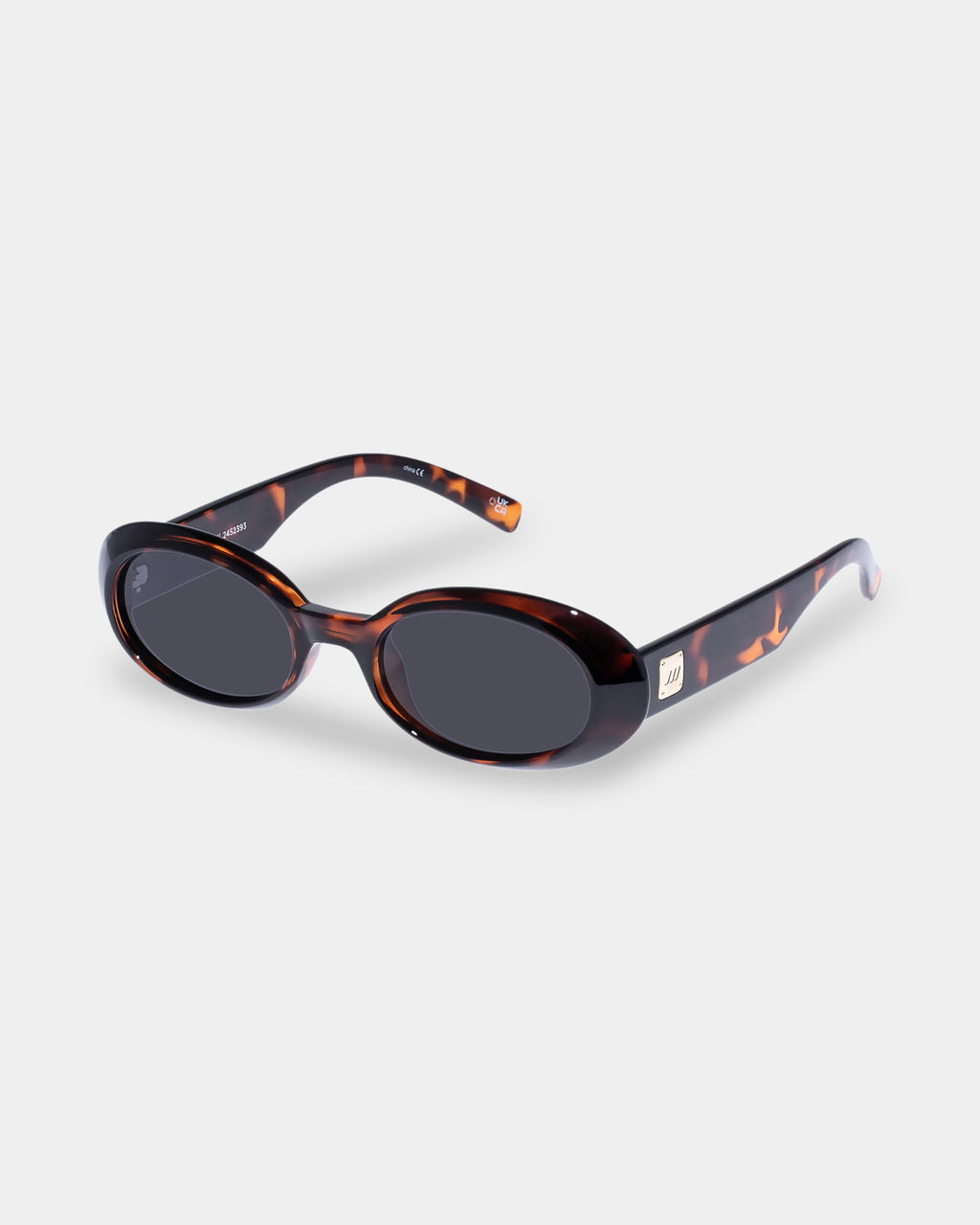 Mens Work It! Dart Tort Smoke Mono Polarized Sunglasses