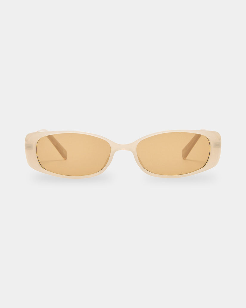 Womens Lil Starlight Oatmeal Round Sunglasses