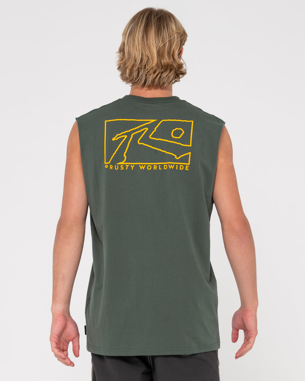 MENS BOXED OUT TANK TOP