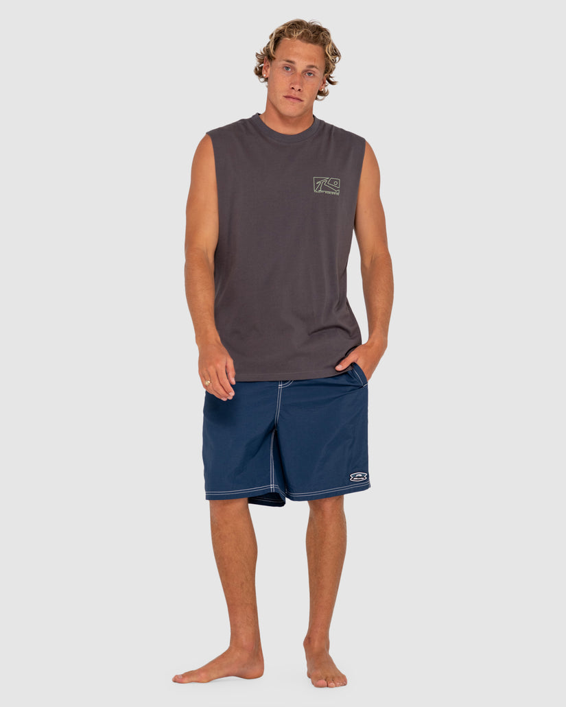 MENS BOXED OUT TANK TOP