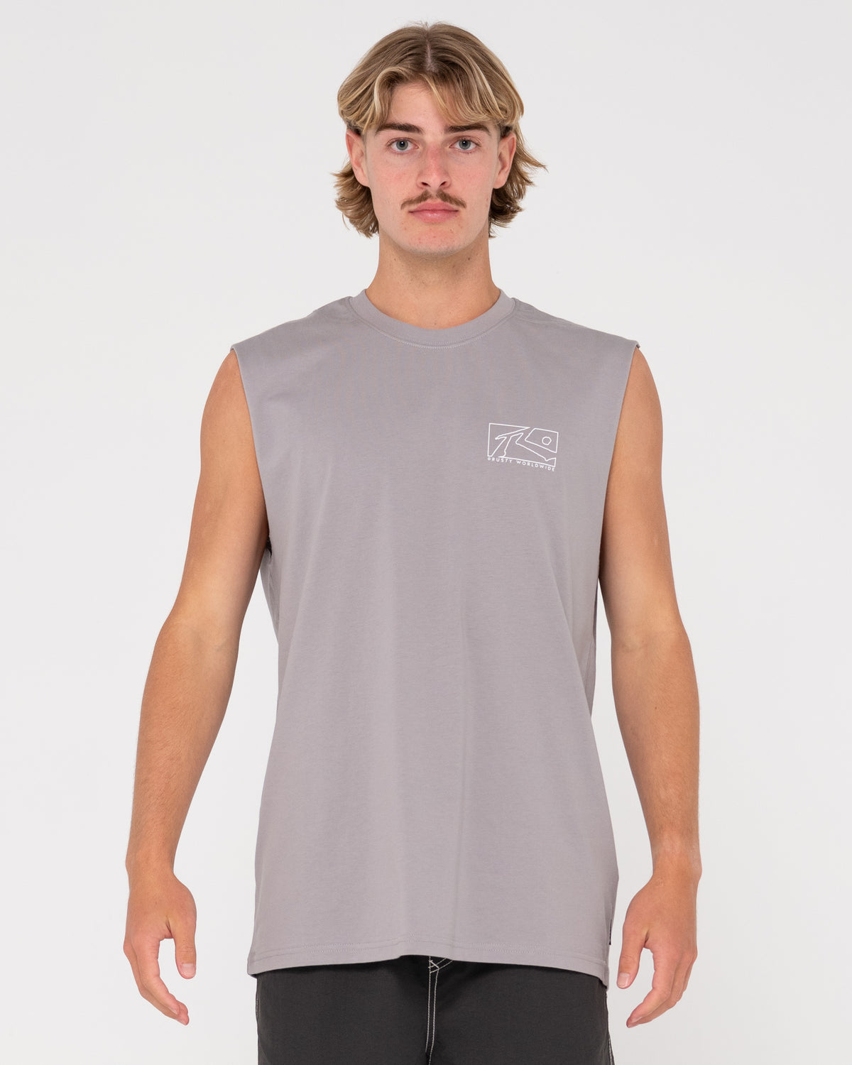MENS BOXED OUT TANK TOP