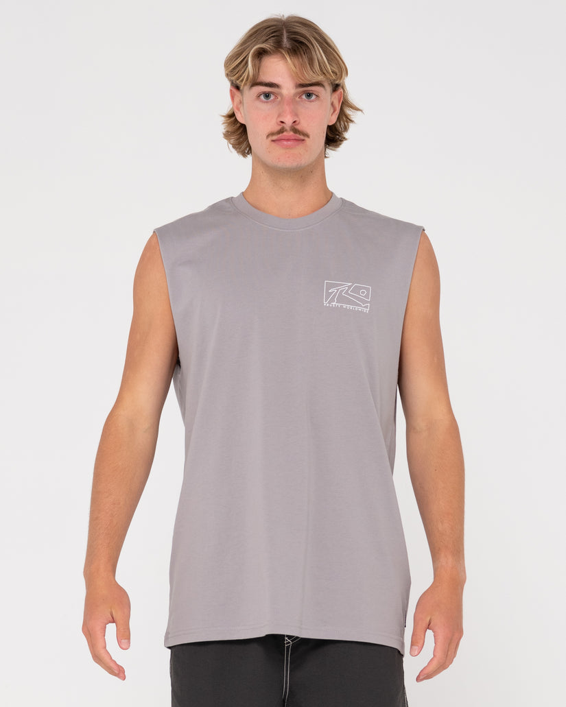 MENS BOXED OUT TANK TOP