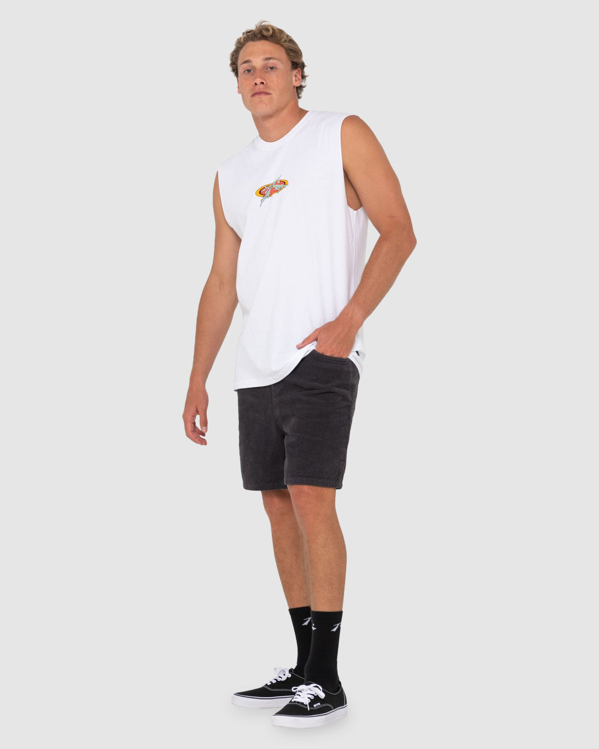 MENS GOTH PARADISE TANK TOP TANK