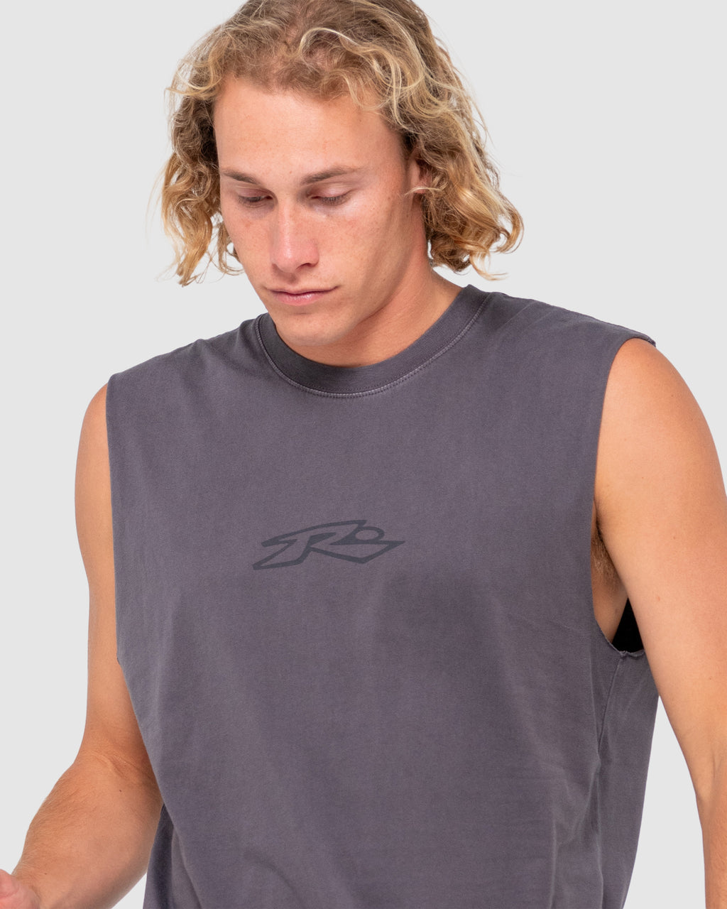 MENS SLOWMO OVERDYE TANK TOP