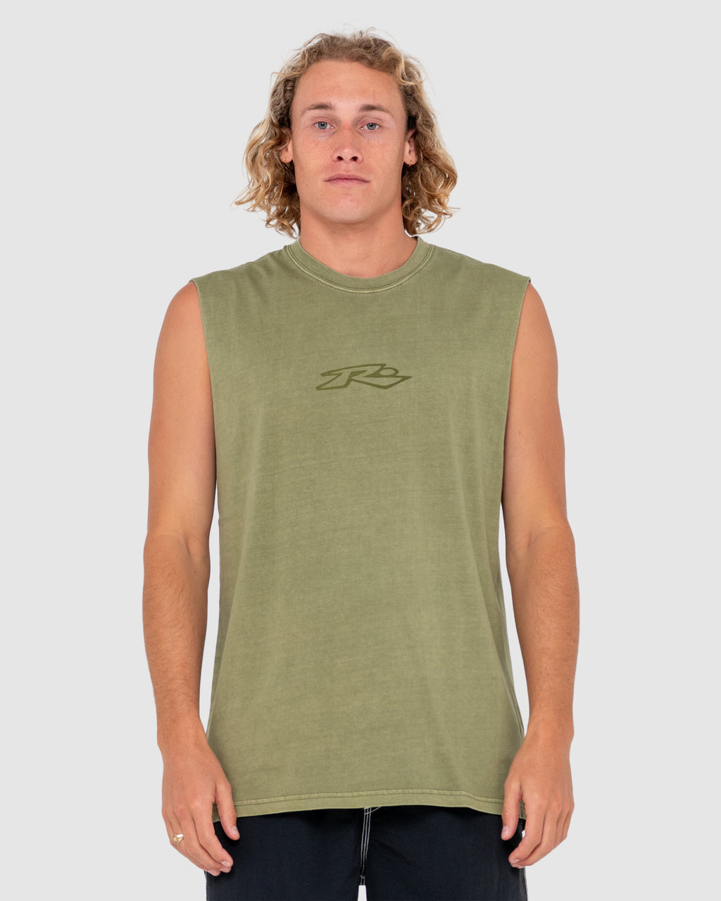 MENS SLOWMO OVERDYE TANK TOP