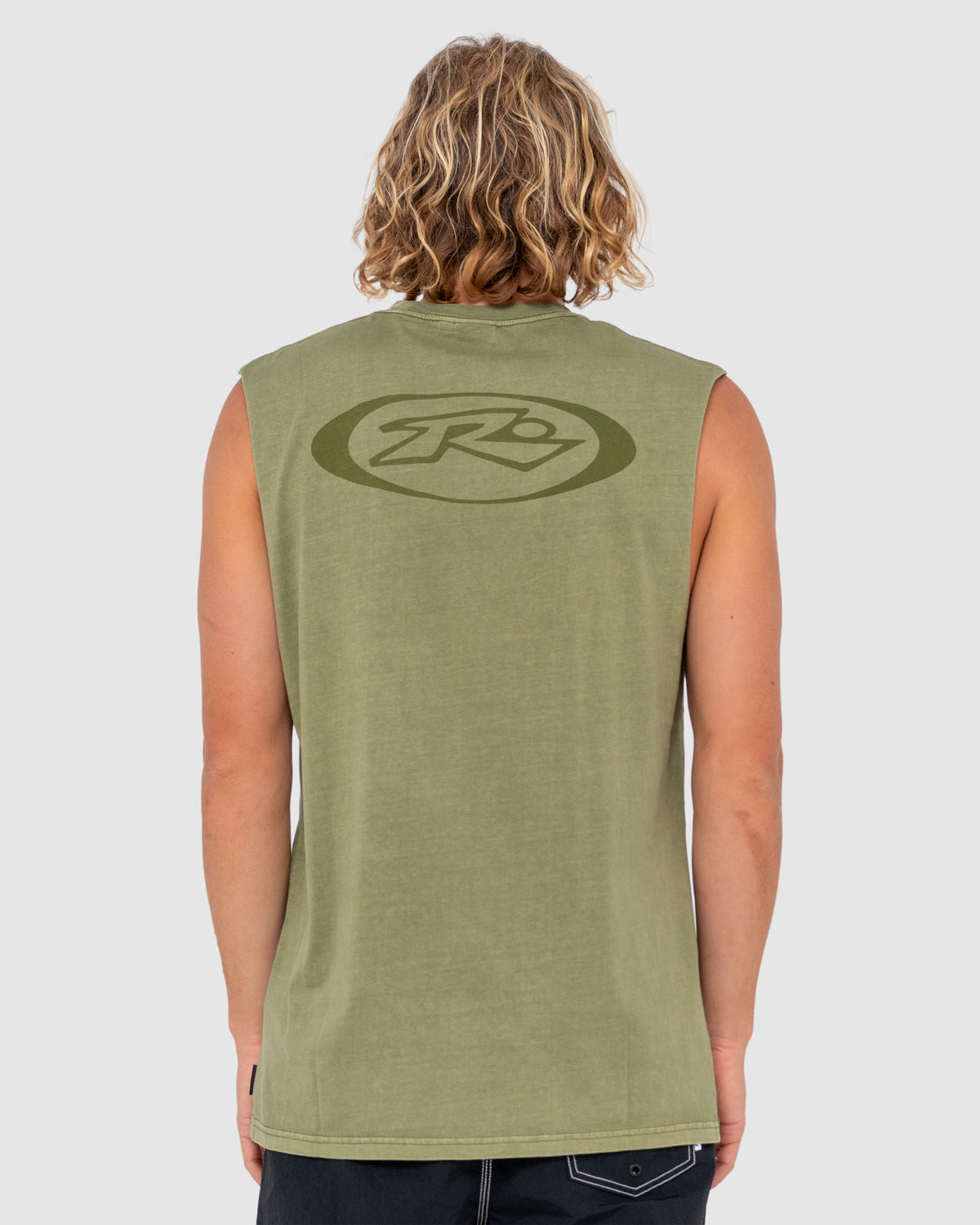 MENS SLOWMO OVERDYE TANK TOP