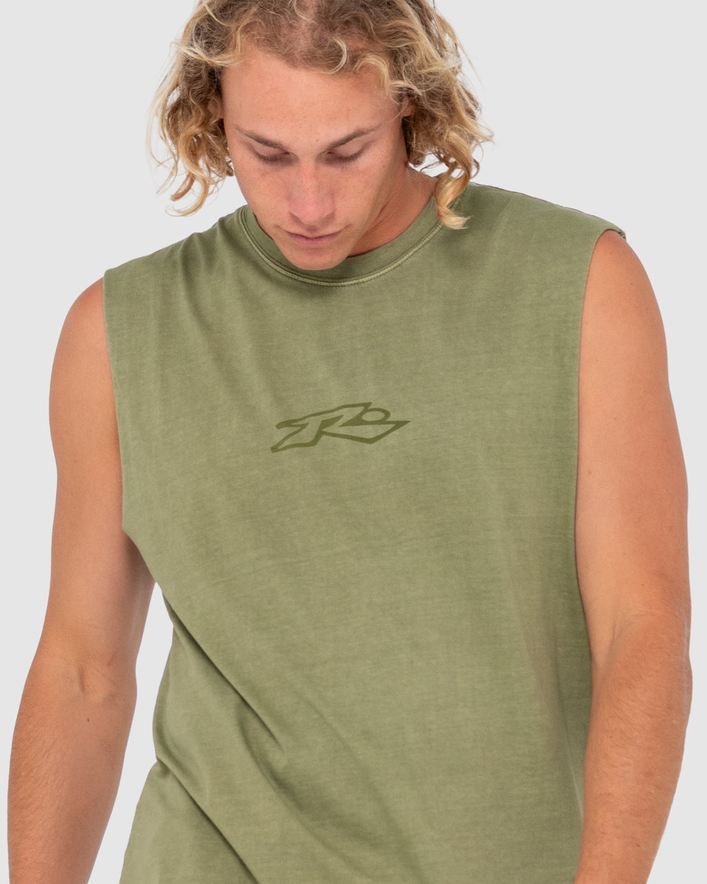 MENS SLOWMO OVERDYE TANK TOP