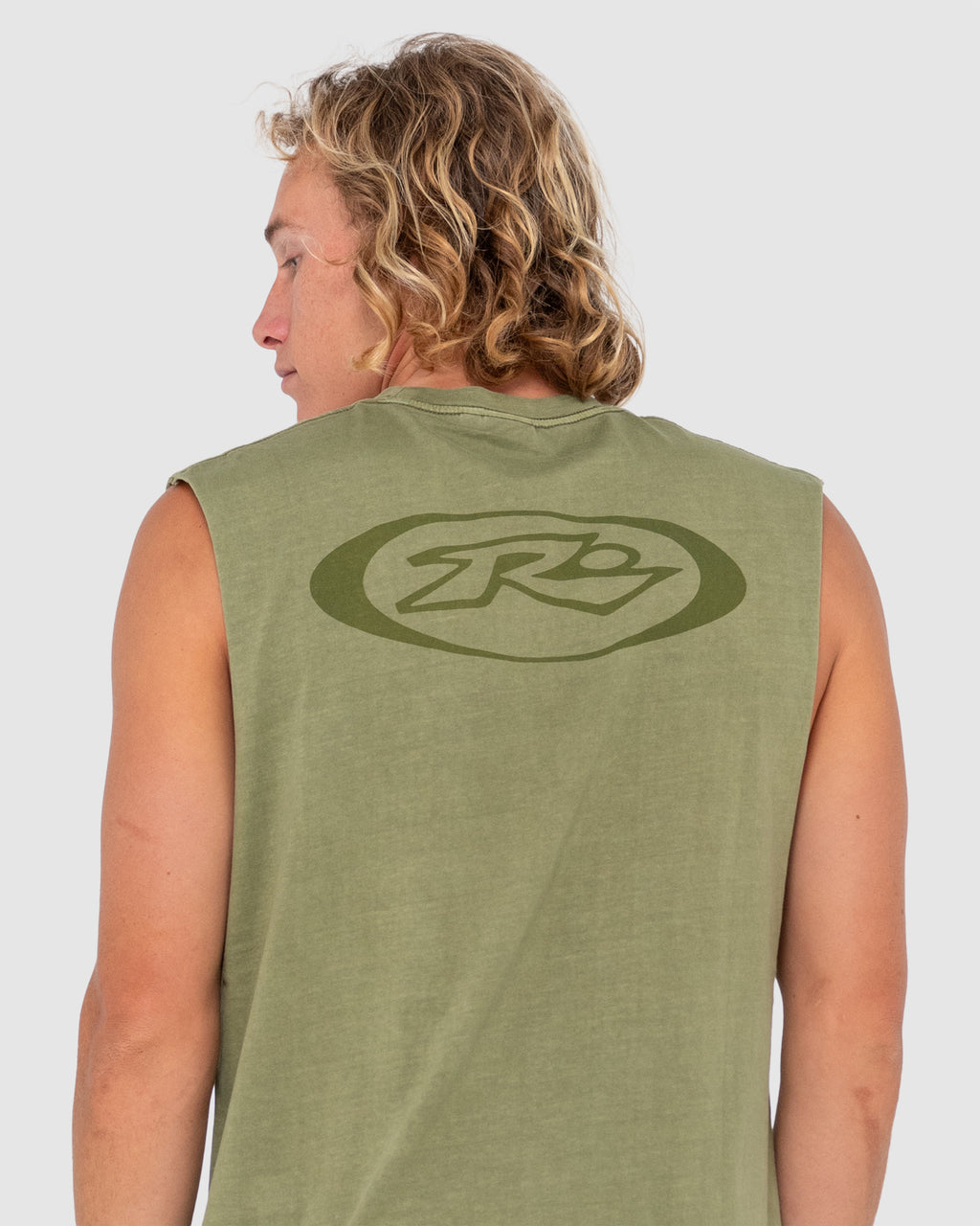 MENS SLOWMO OVERDYE TANK TOP