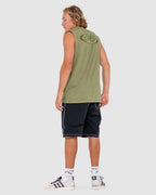 MENS SLOWMO OVERDYE TANK TOP