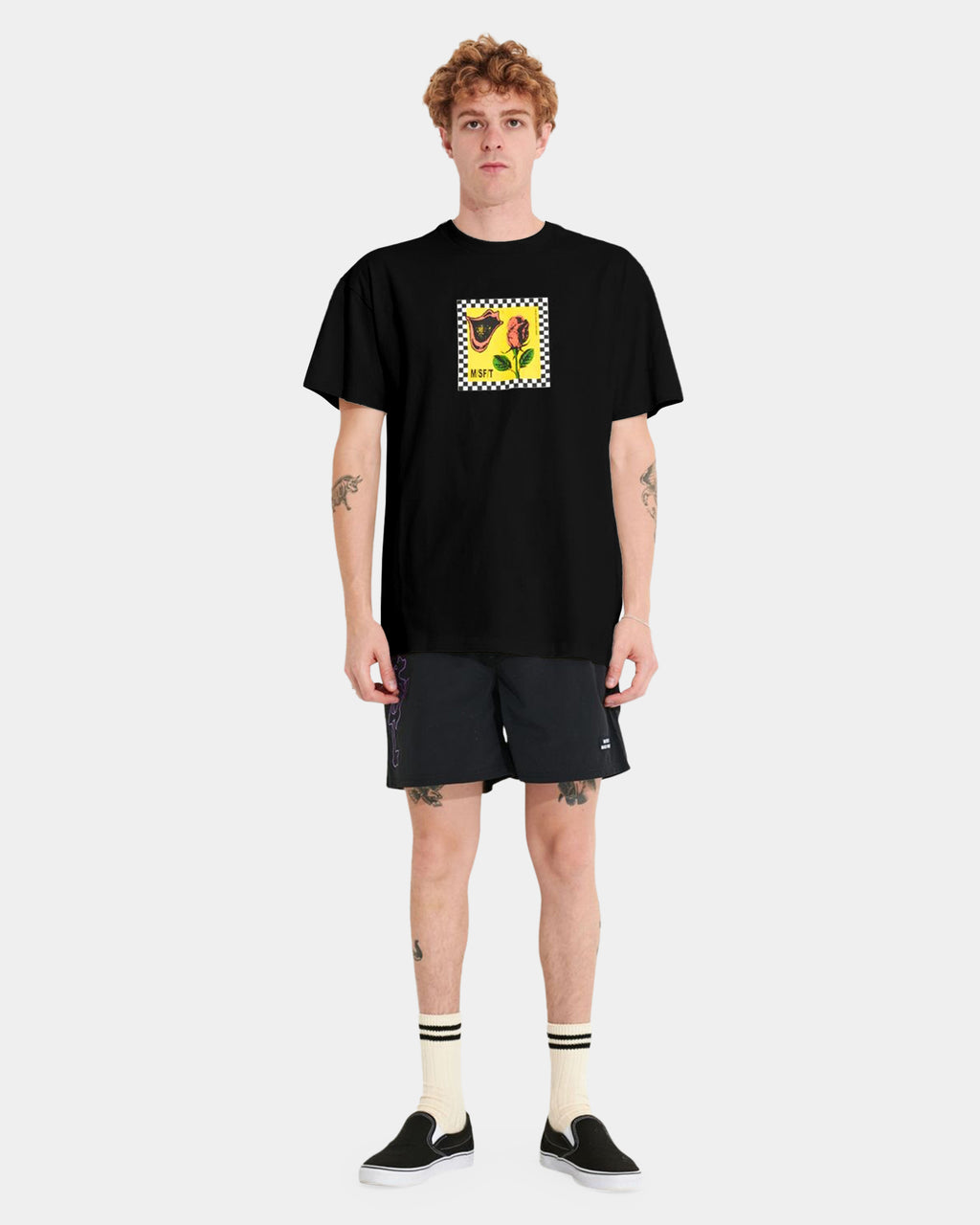 MENS BOLD AND STARVING 50-50 T-SHIRT