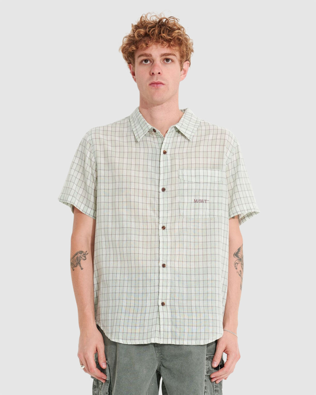 MENS AFFLUENT SPICE SHORT SLEEVE SHIRT