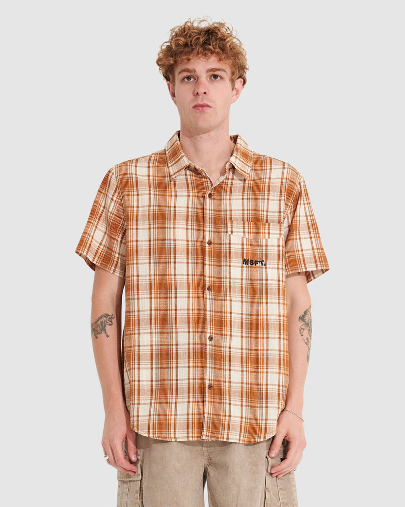 MENS TEDDY HERBS SHORT SLEEVE SHIRT