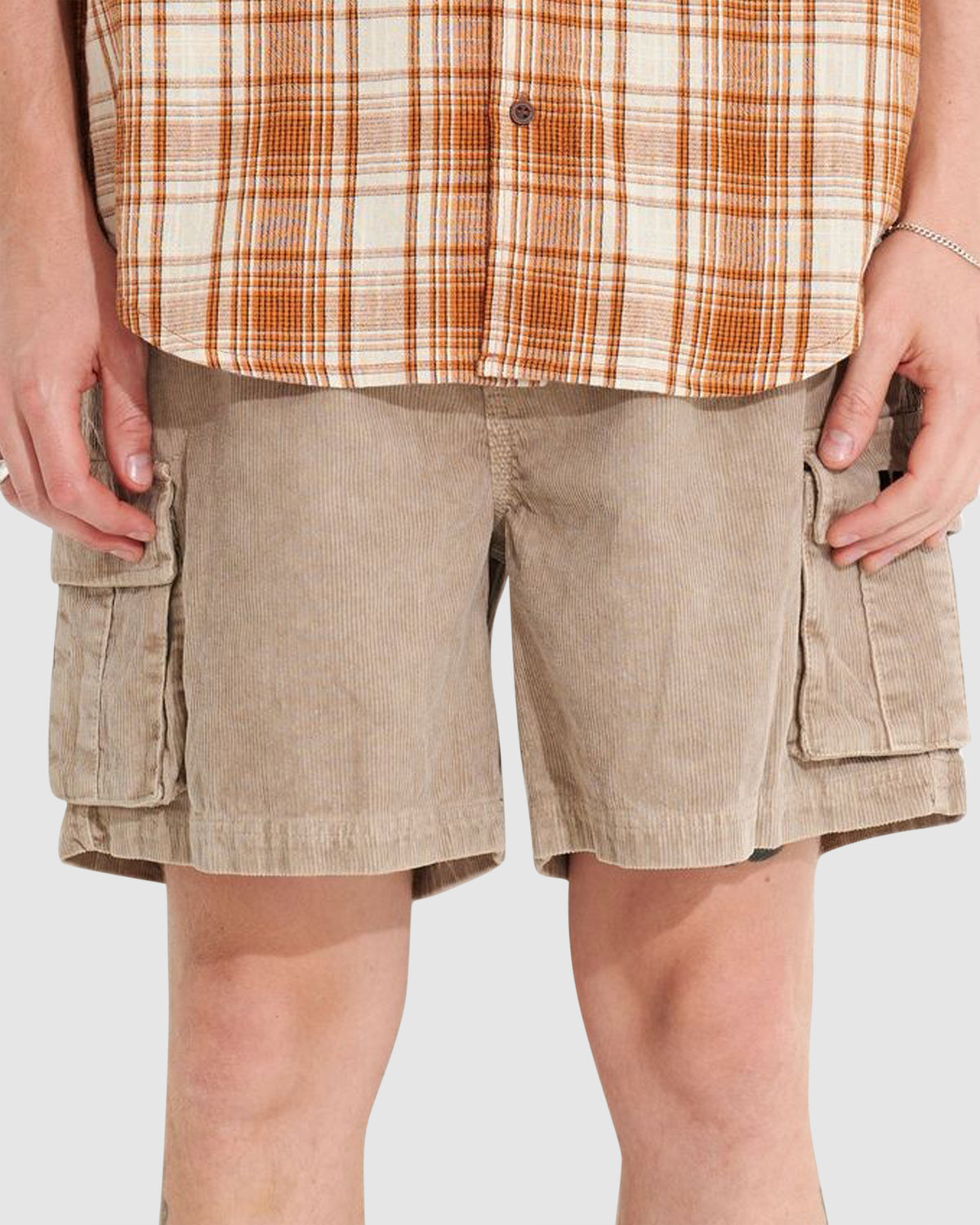 MENS DEVOD CORD CARGO SHORT