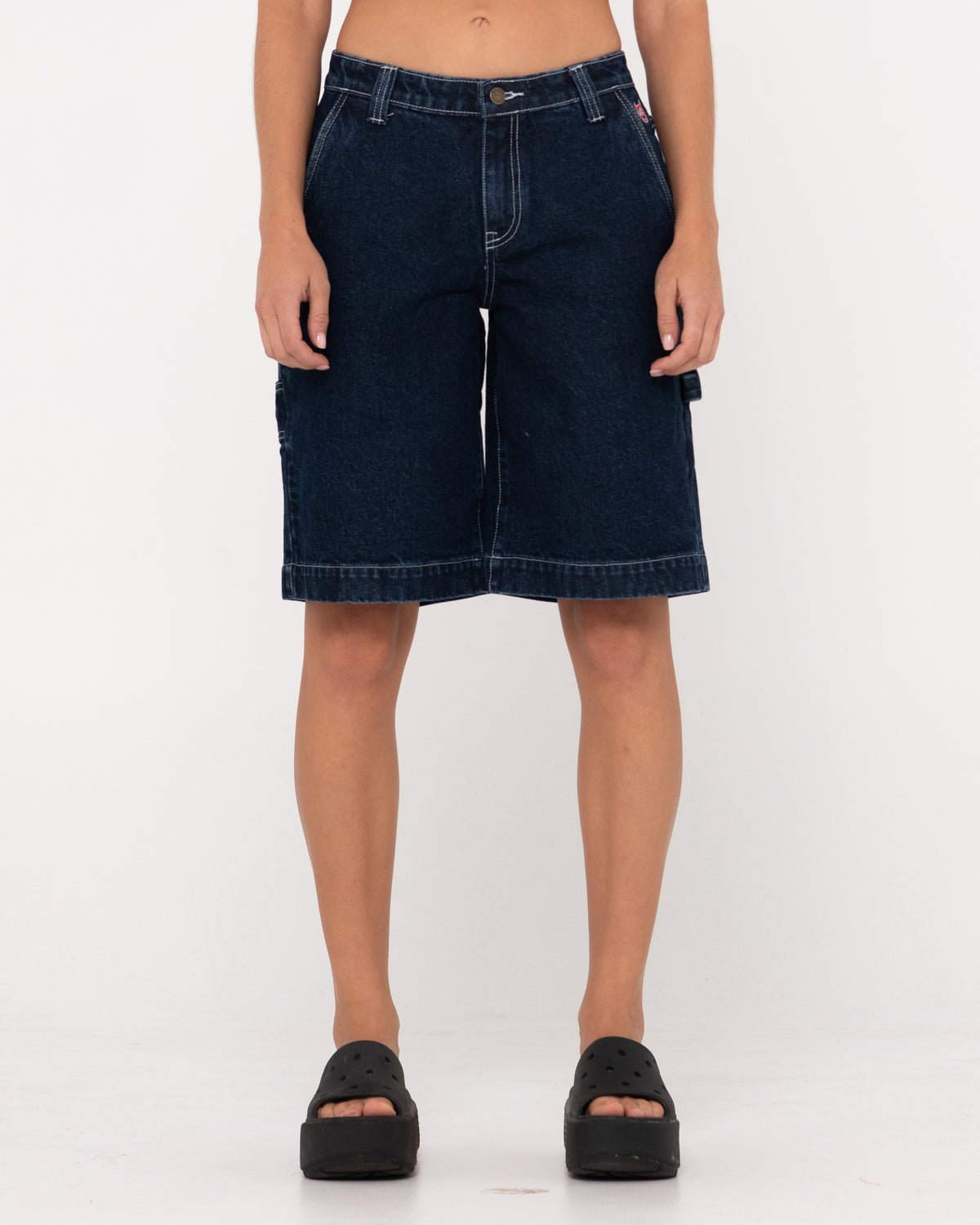 WOMENS BILLIE LOW RISE CARPENTER JORT