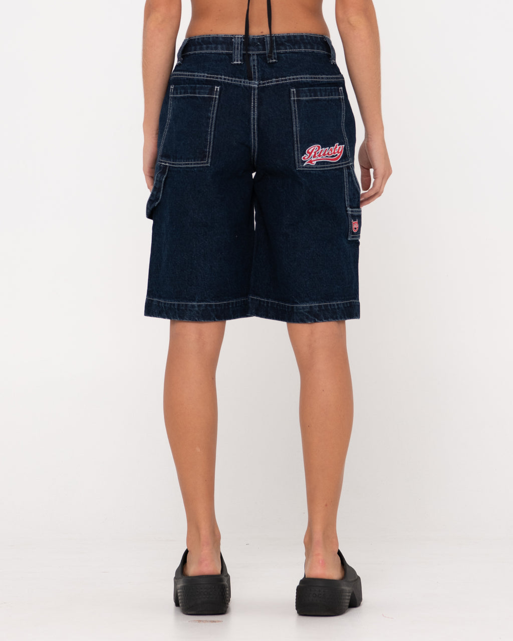 WOMENS BILLIE LOW RISE CARPENTER JORT