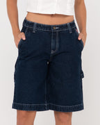 WOMENS BILLIE LOW RISE CARPENTER JORT