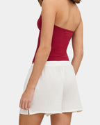 Womens Paloma Elastic Waist Shorts