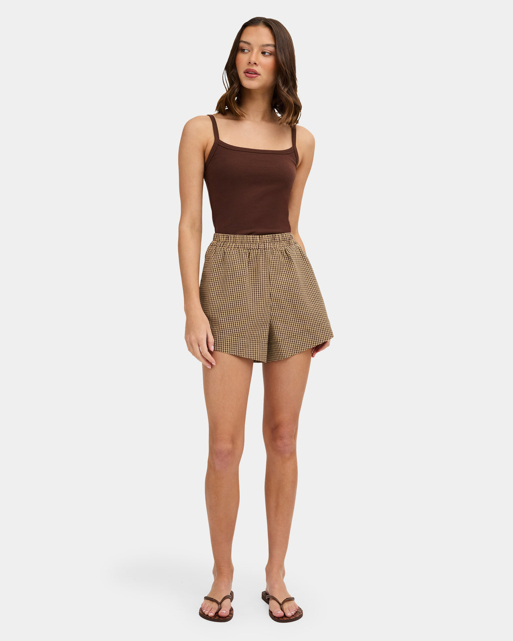 Womens Chito Elastic Waist Shorts