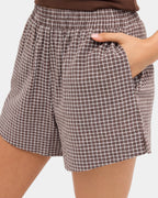 Womens Crumpet Elastic Waist Shorts